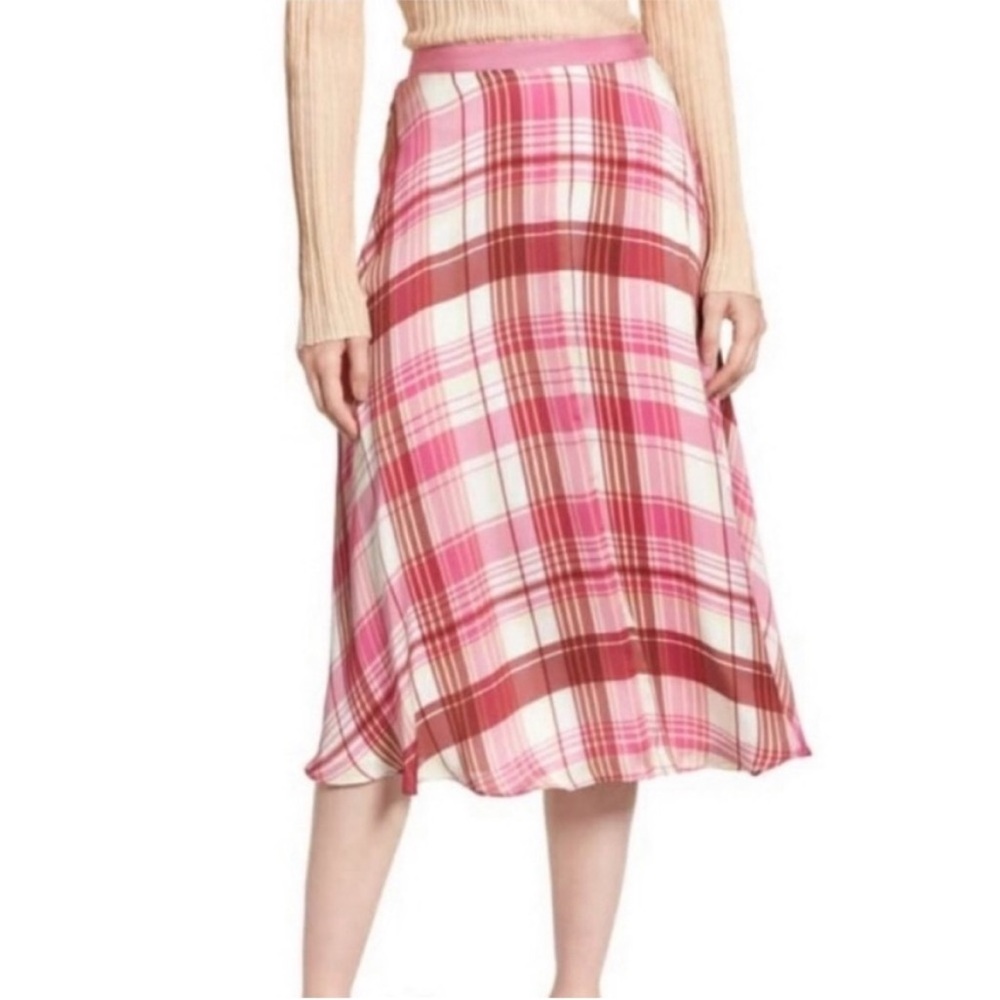 NWT. Lewit plaid Lara skirt